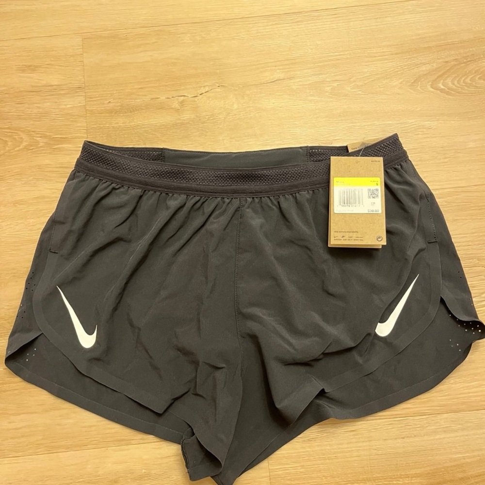Men's Nike Aeroswift Dri-Fit ADV 2" Brief Lined Running Shorts FN3349-010 Size S